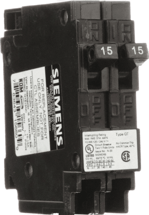 15/15 AMP BREAKER