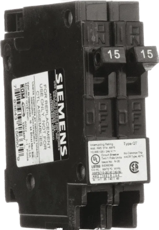 15/15 AMP BREAKER