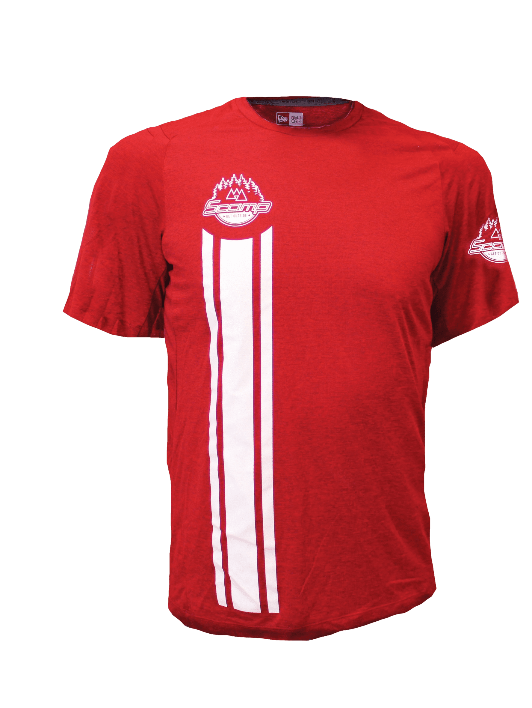 SCAMP RED NEW ERA T-SHIRT