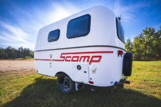 Today’s the day to make your next getaway happen.
From the classic 13’ to the all-new Scamp X, there’s a Scamp that fits the way you travel. Lightweight, durable, and built in Backus, MN — your perfect trip starts with Scamp.
Begin your journey today. Give us a call at 800-346-4962.