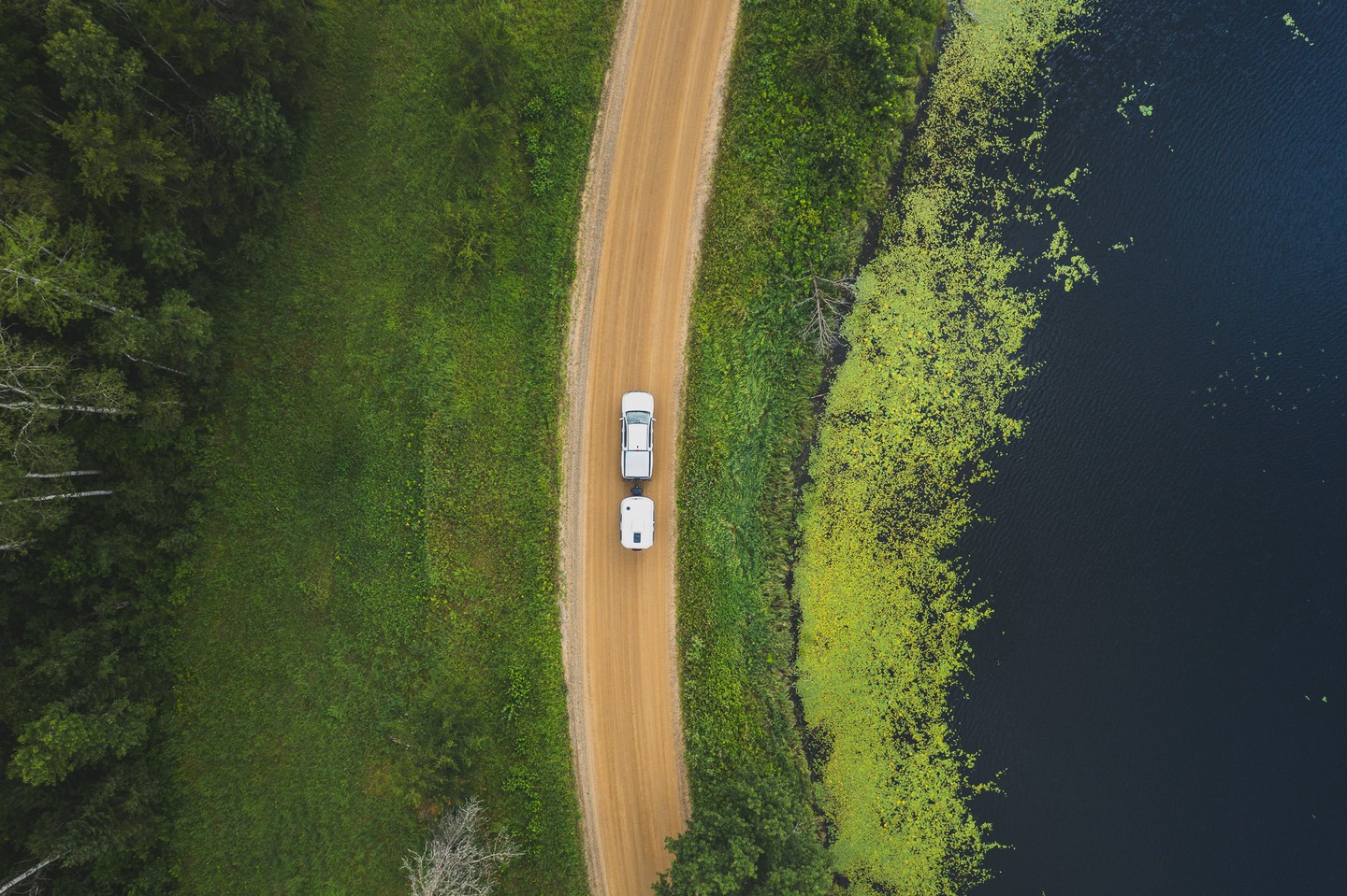 Lightweight enough to go anywhere, so you can explore far beyond where the pavement ends.

Did you know the Scamp’s aerodynamic, lightweight fiberglass design means you can navigate winding roads like this with many small trucks and SUVs? That means more freedom to chase sunsets, find hidden spots, and make every detour part of the journey.
----
Give us a call today at 800-346-4962 to order your Scamp and get it in time for the this years camping season!