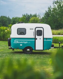 At just 1,250 lbs, our Scamp Lite is easy on fuel and can be towed by most small SUVs and even some cars.

• Save gas, save money
• Cozy, functional interior
• Perfect for quick getaways or extended road trips

Hit the road and enjoy the journey!
----
Order yours today! Call 800-346-4962