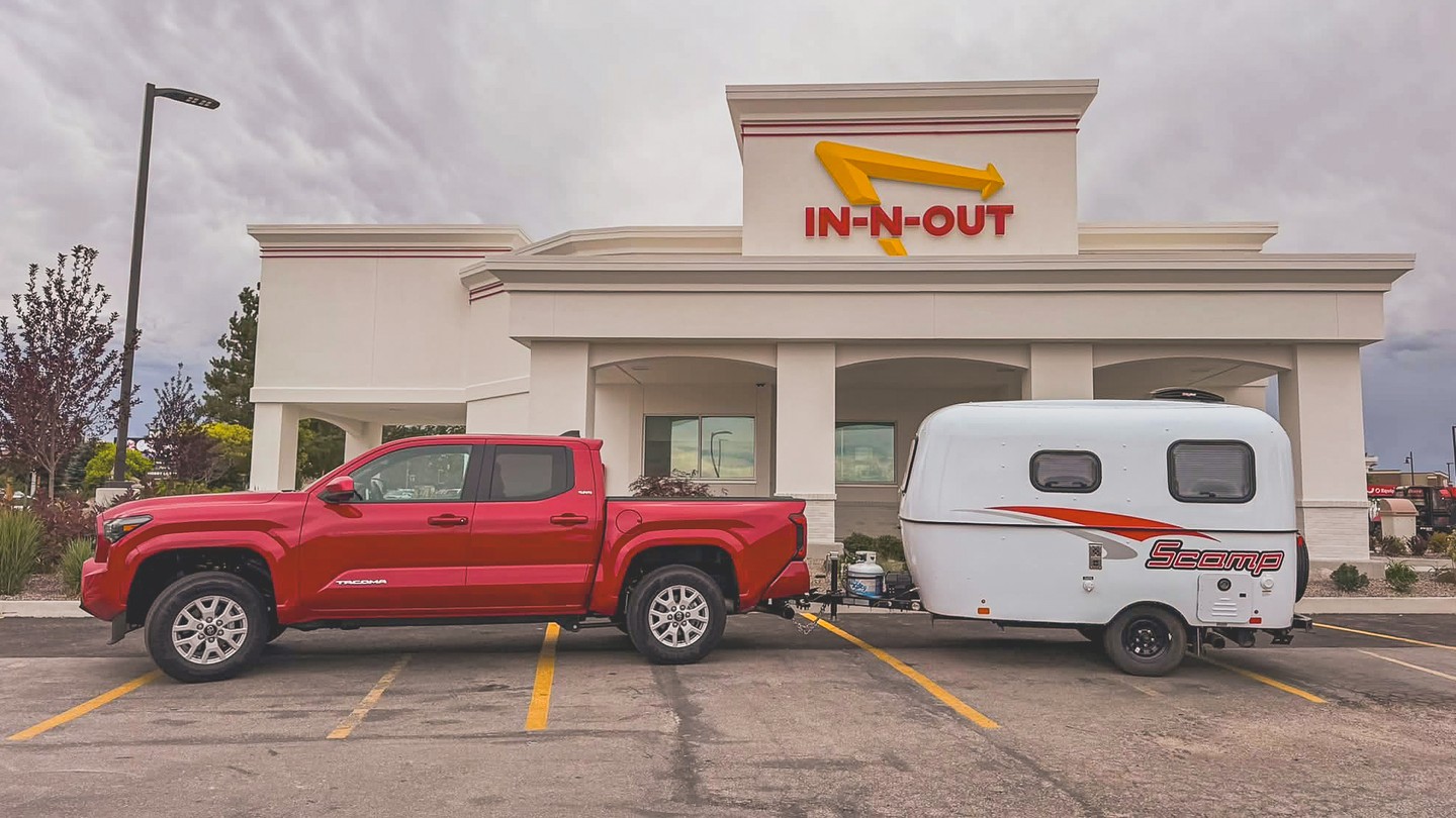 Welcome to the Scamp family, Ben and Mel!
A new Scamp and an In-N-Out stop... that's the beginning of a great adventure.
Congratulations on your new Scamp, and here's to many miles and unforgettable adventures ahead.
Now we want to know... what's everyone else's go-to road trip food stop? Is it In-N-Out, Culver's, Kwik Trip, a local spot with the best Tater Tot Hotdish in town, or somewhere else?
Let us know in the comments!