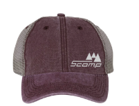 Dashboard Red/Gray Hat