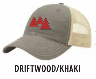 SCAMP DRIFTWOOD/KHAKI HAT