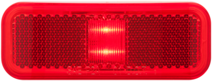 RED MARKER LIGHT - LED - RECTANGULAR PROFILE