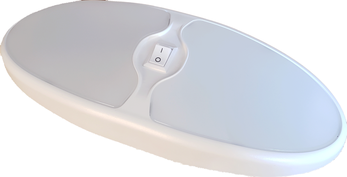 LED Double Dome Light Scamp Trailers