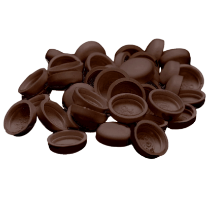SMALL SNAP CAP: BROWN (50 QTY)